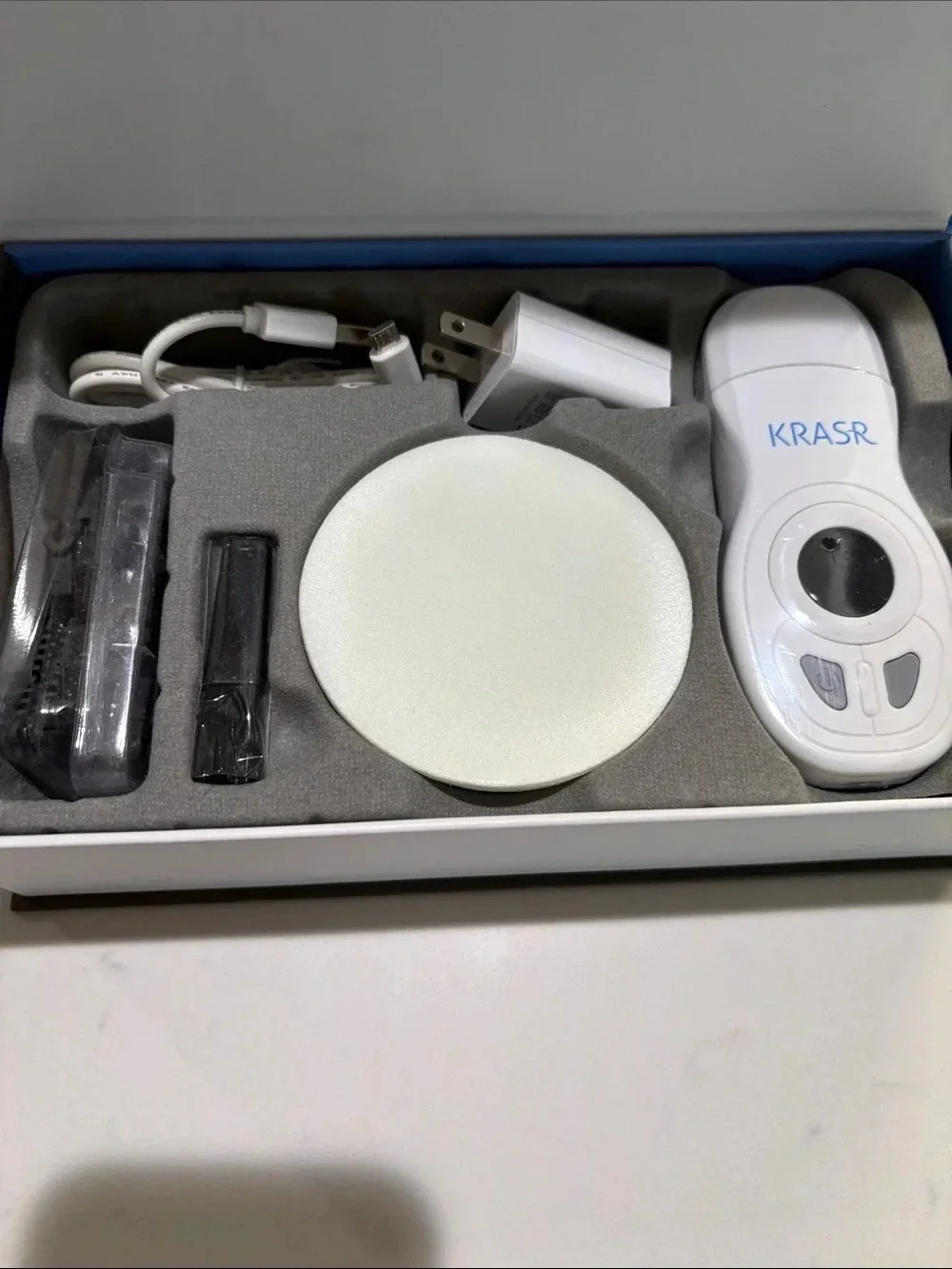 Ras Permanent Hair Remover - Blue, White, Black Packaging